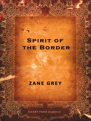 cover image of Spirit of the Border